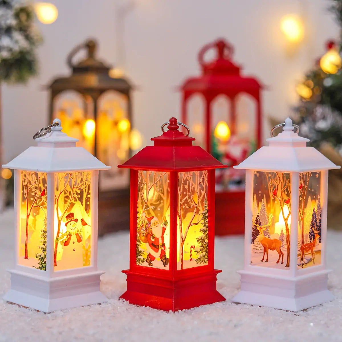 LED Christmas Lantern Light