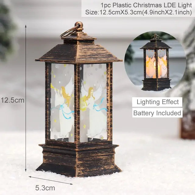 LED Christmas Lantern Light