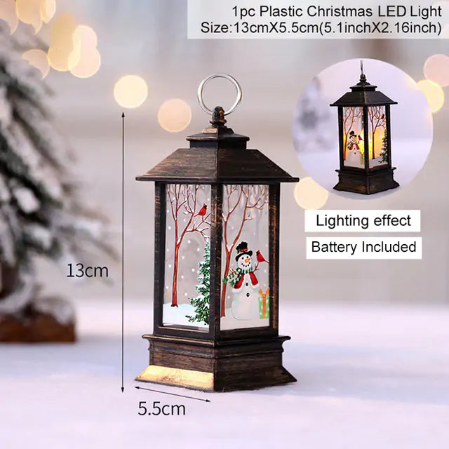 LED Christmas Lantern Light