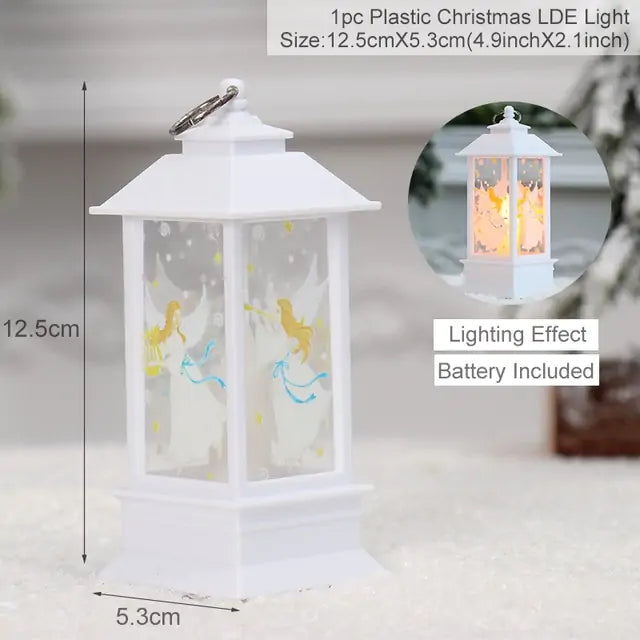 LED Christmas Lantern Light