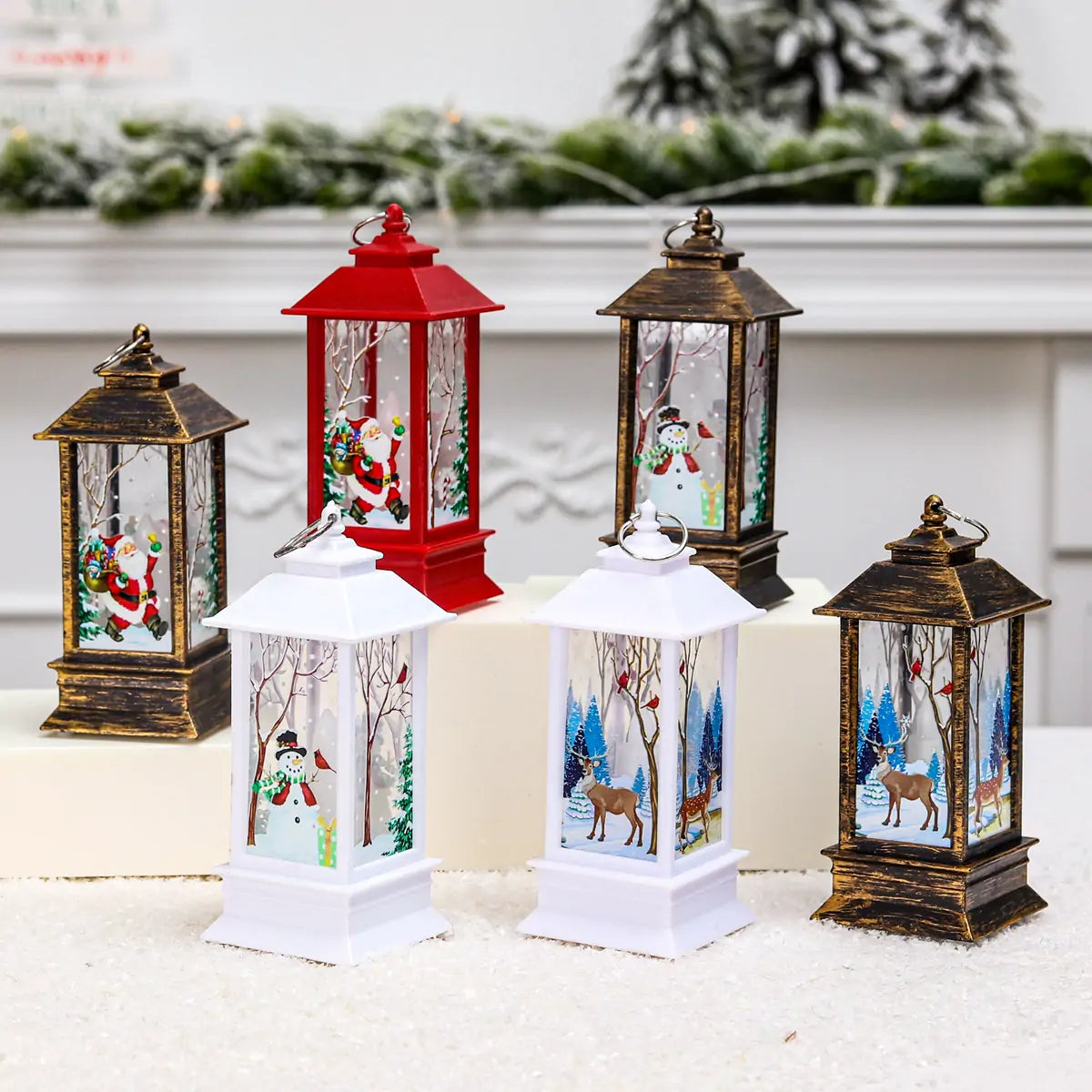 LED Christmas Lantern Light