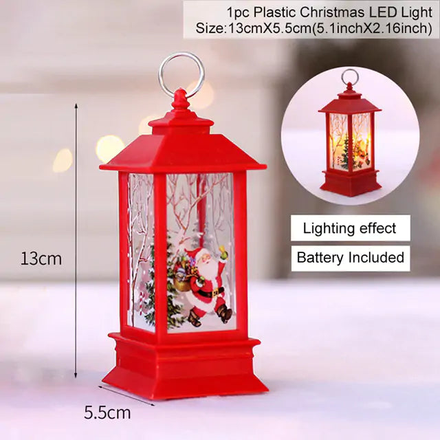 LED Christmas Lantern Light