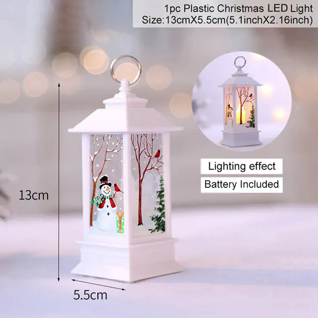 LED Christmas Lantern Light