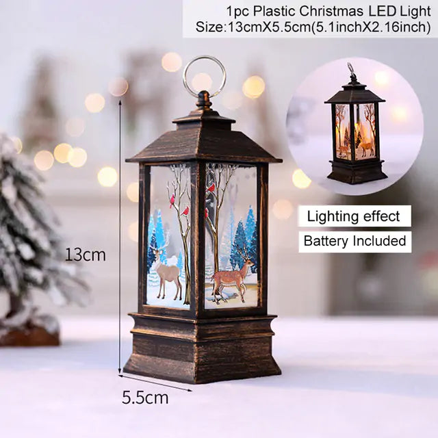 LED Christmas Lantern Light