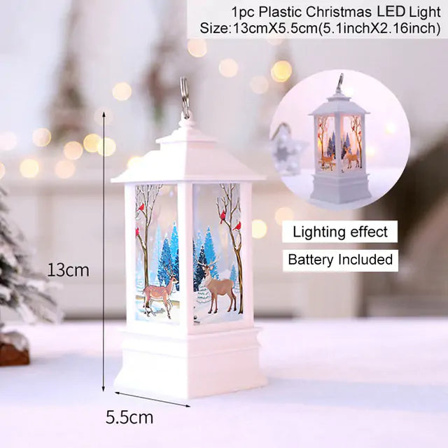 LED Christmas Lantern Light