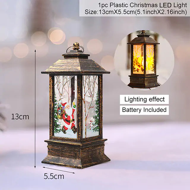 LED Christmas Lantern Light