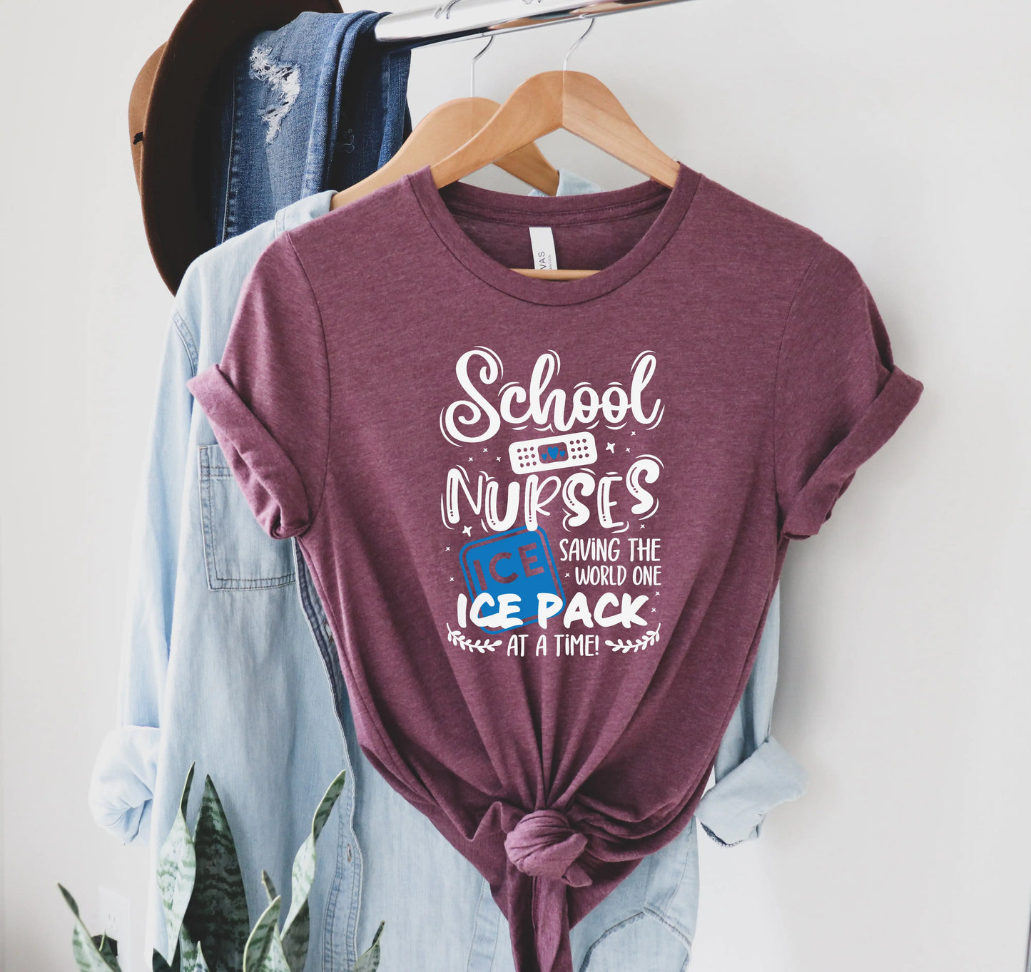 School Nurses - Saving the World T-Shirt